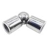 Strong Steel Shower Door Brackets No Tool Need Shower Hinges Corrosion Resistant Bathroom Hardware for Household Use