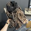 New imitation cashmere scarf women's winter versatile thickened double-sided student windproof scarf air conditioner shawl