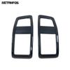 Side Front Air Condition Vent Outlet Cover Trim For Toyota bz4x    2024 2025 Carbon Fiber Frame Interior Accessories
