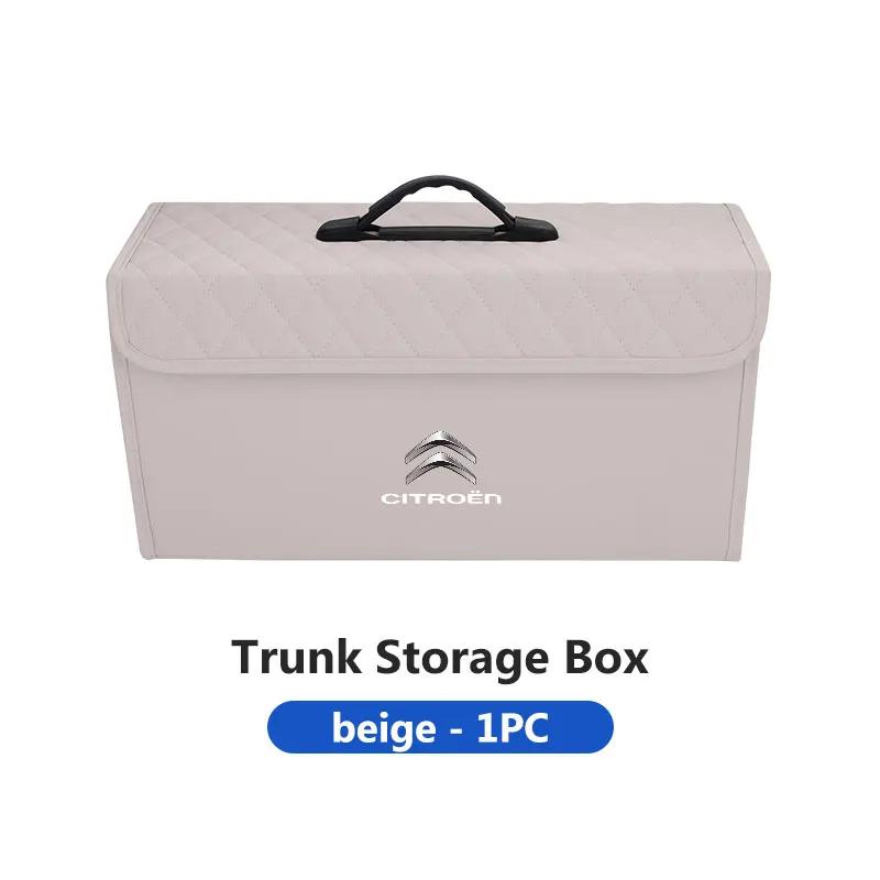 MZOJ6 Car Trunk Organizer Boot Organiser Storage Box Portable Handbag For Citroen Jumper Celysee Cactus Picasso Aircross Saxo Grand