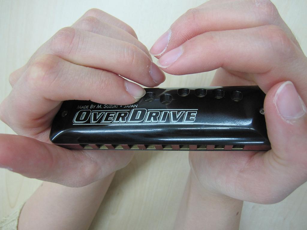 SUZUKI 10-hole harmonica OVER DRIVE MR-300, A key