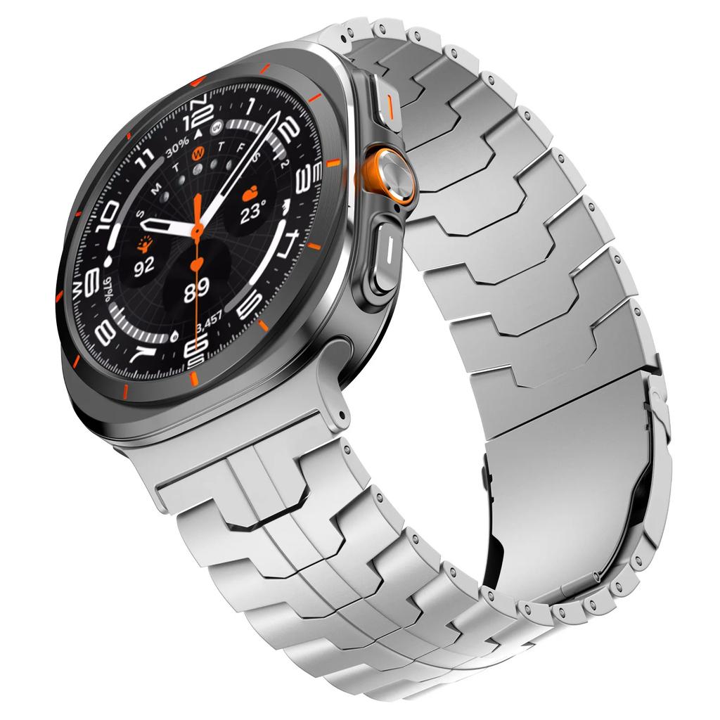 Titanband für Samsung Galaxy Ultra Watch 7 47mm Metallarmband für SAMSUNG GALAXY ULTRA 47MM 47 Luxuriöses Business-Armband Correa