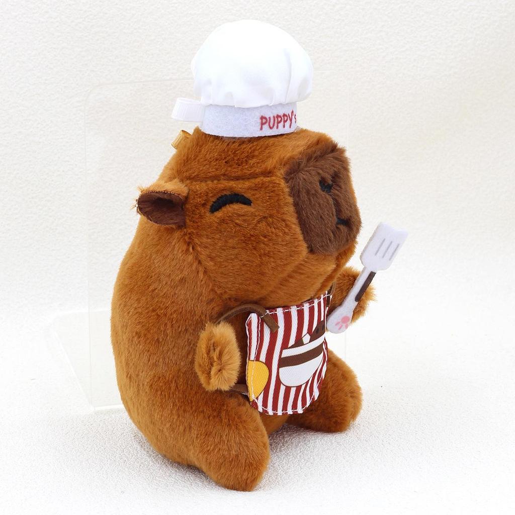 Capybara Plush Keychain: Cute Pull-out Toy & Internet Celebrity Pendant Charm
