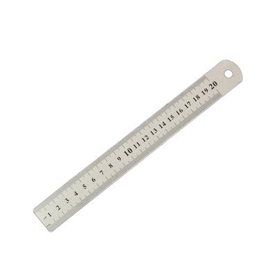 Stainless Steel Precision Metal Ruler 15/20/30cm Measuring Tool Sewing Tool Accessory Double Sided