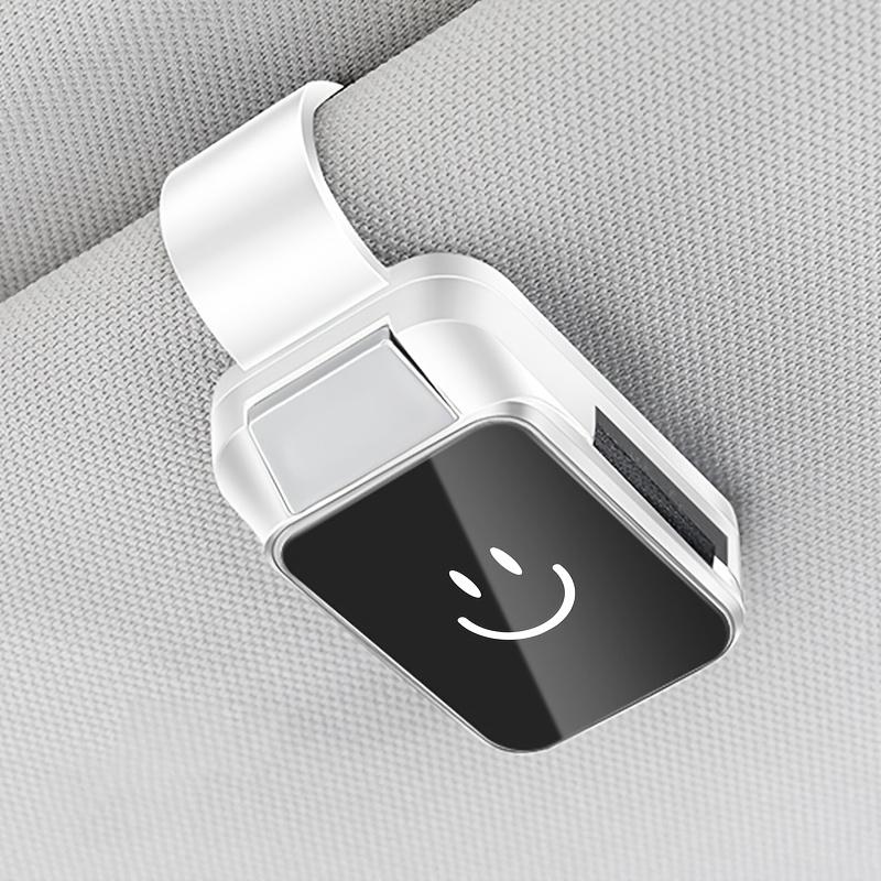 Fashion Car Glasses Holder Clip-Durable ABS Resin, Easy Installation for All Vehicle Models, Keeps Fashion Glasses on Sun Visor