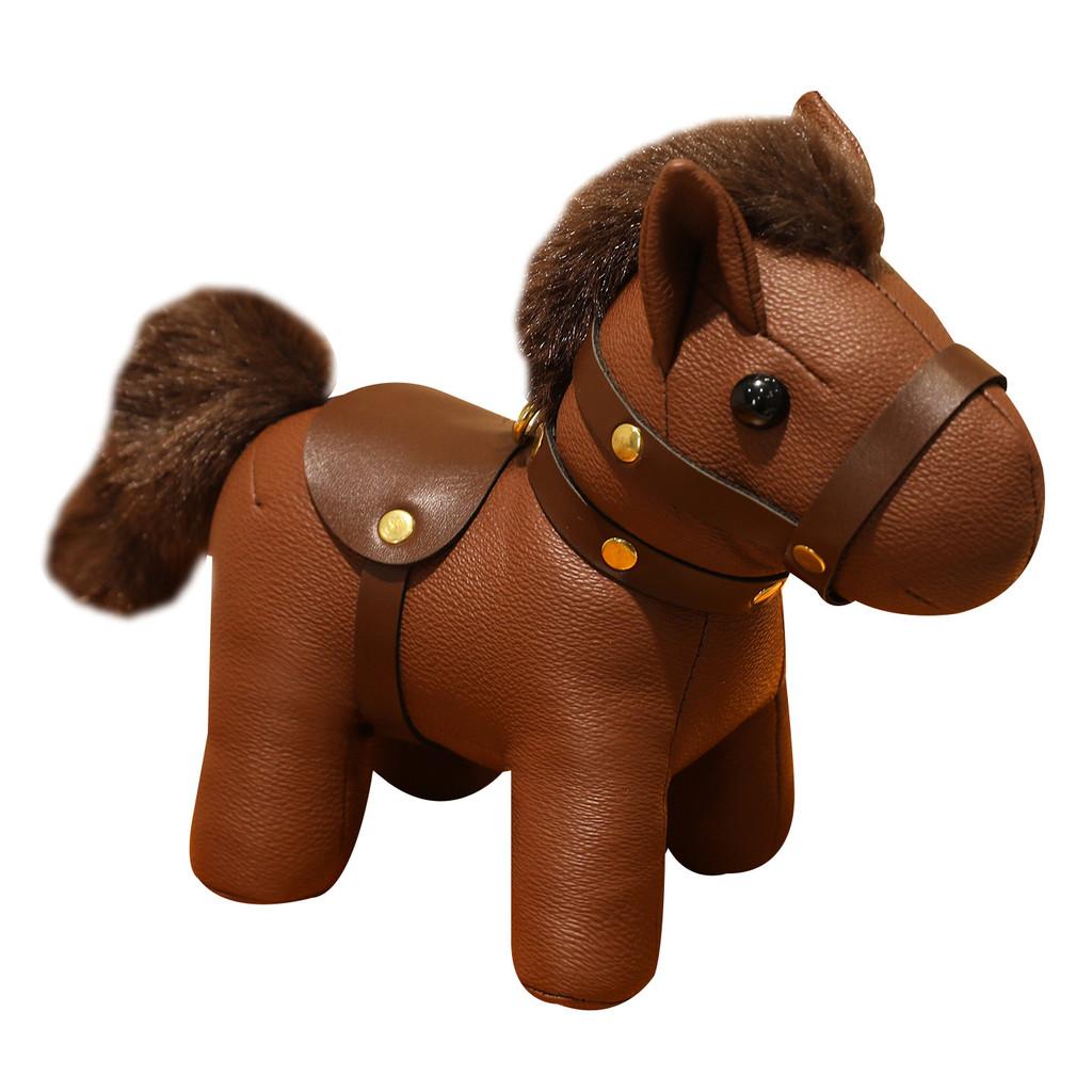 Pferd-Maskottchen Plüschtier mit PP-Baumwollfüllung für Geschenk und Dekoration