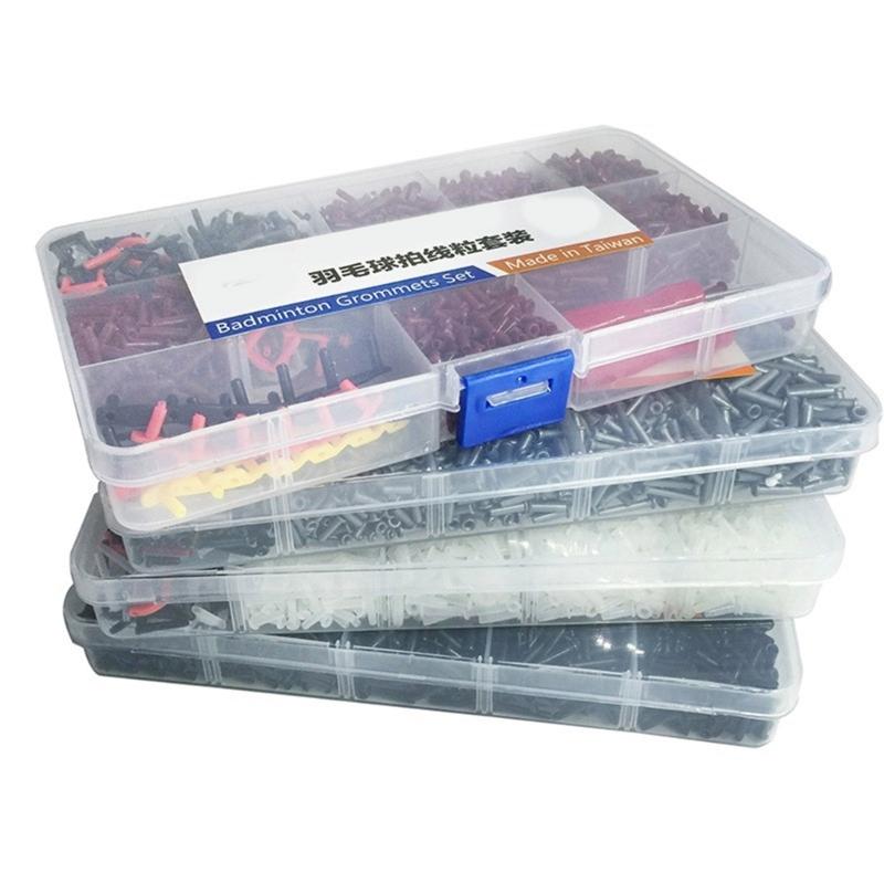 Badminton Grommets Eyelets Badminton Racket String Protectors String Eyelets for Improved Racquet Stringing