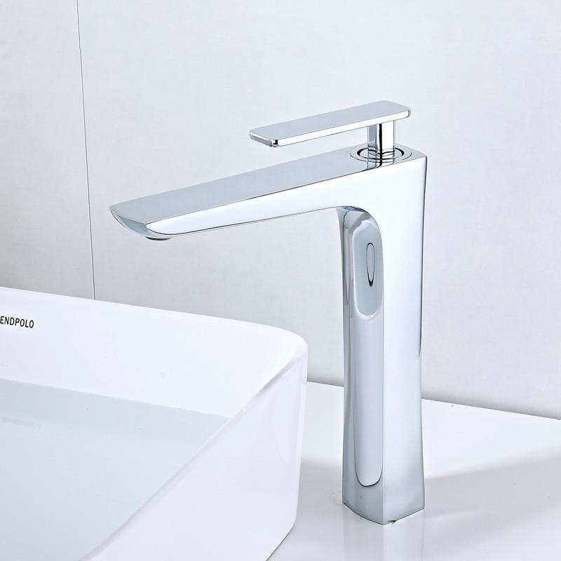 Brushed Gold Bathroom Faucet Antique Basin Faucet Water Basin Mixer Tap Hot & Cold Brass Lavotory Faucet Sink Water Crane Mixer