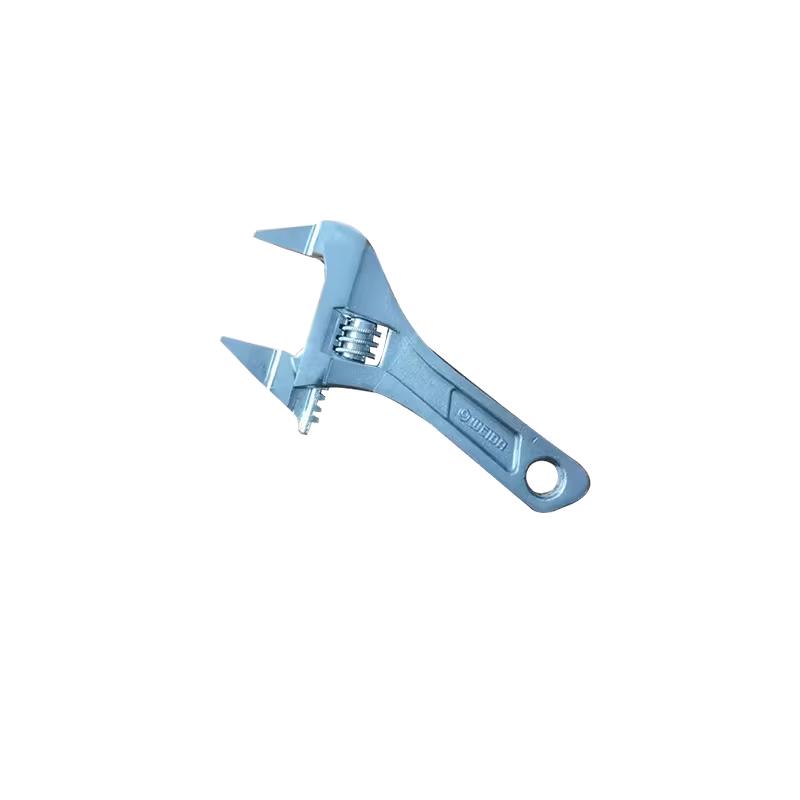 Thin Large Opening Adjustable Wrench for Bathroom & Heating, Multi-functional Small Tool