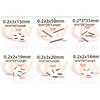 10PCS  Wire 0.2mm Length 5-50mm Stainless Steel  Mini Spring  DIY Mechanical Samll  Tension Spring