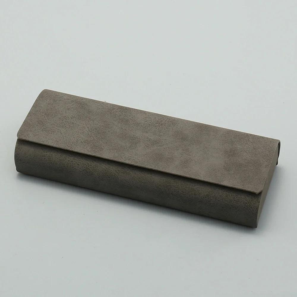 PU Leather Glasses Bag Protective Sunglasses Cover Case Box Reading Eyeglasses Pouch Eyewear Protector Case Accessories 1Pc