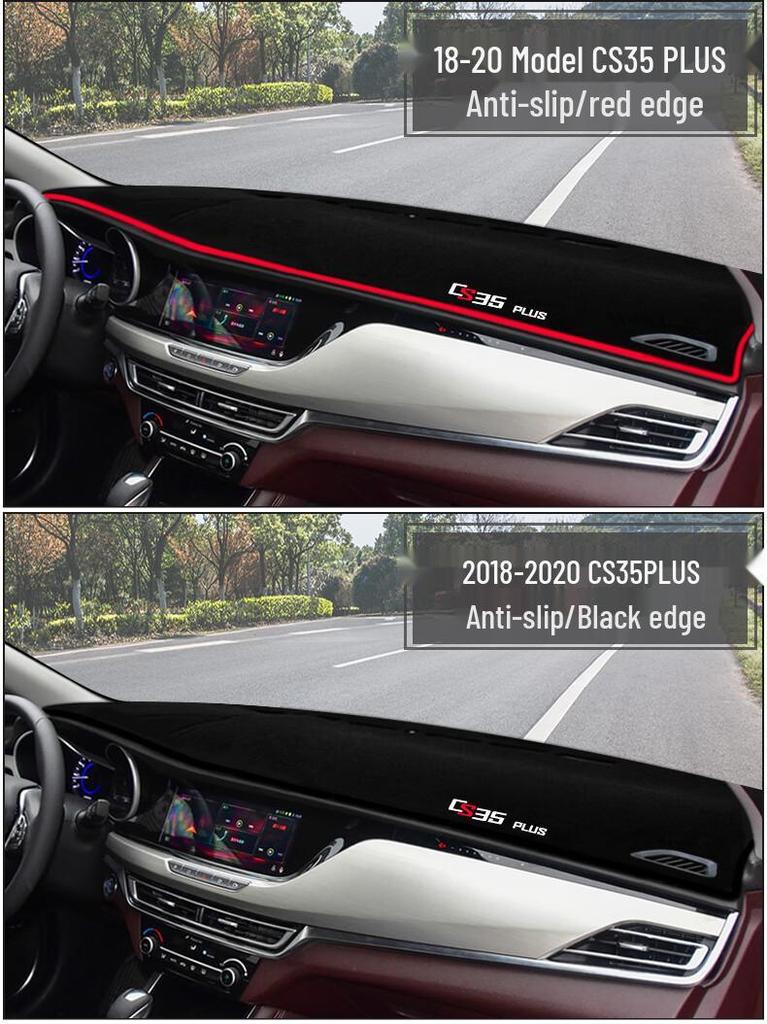 Changan CS35 PLUS Dashboard Sunshade Mat – Heat Insulating Console Decor