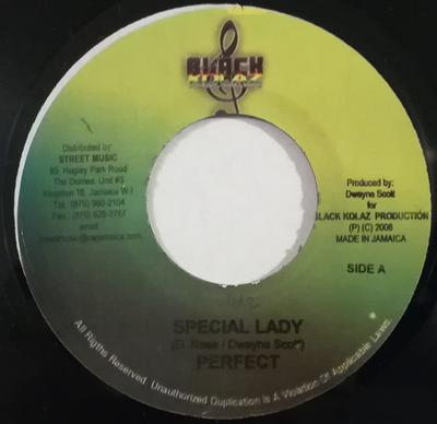 7inch Record PERFECT - Special Lady NONE Black Kolaz 2008 Jamaica Reggae, Ska & Dub Used