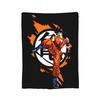 DBZ Knitted Blanket Flannel Super Saiyan Super Warm Throw Blanket for Car Sofa Couch Bedroom Quilt