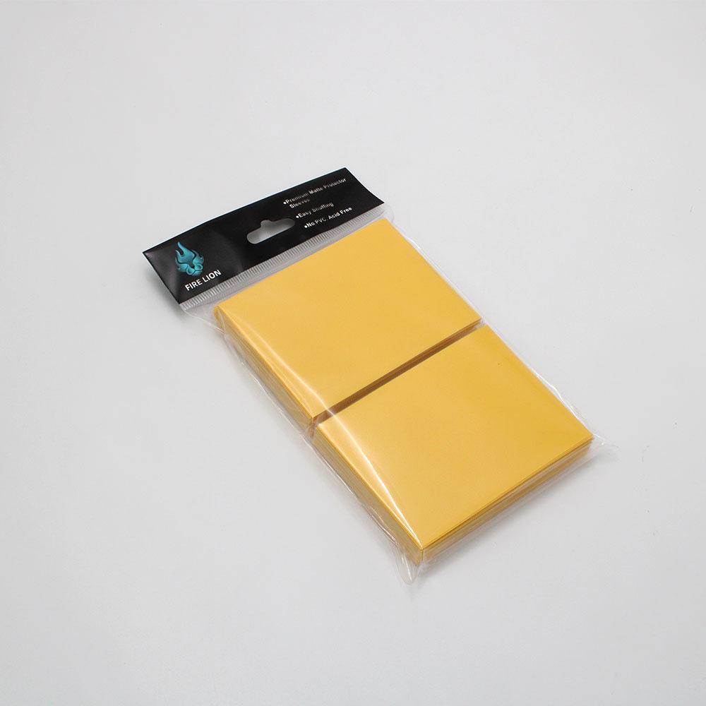 100PCS 66*91mm Penny Color Matte Katana Trading Card Sleeve Holder TCG Cards Protector for MTG Card Baseball card Sleeves