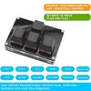 Black 4-key Mini Keyboard Up/down/left/right Wasd Axis Mechanical Gaming Keypad Customizable Shortcut Key Game Keyboard