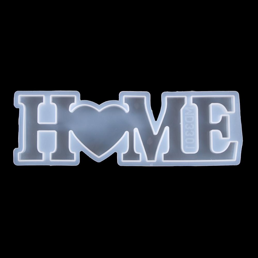 Handmade Casting Epoxy Letters Resin Mold Silicone Mould Crystal Glue Molds Jewelry Making Tool