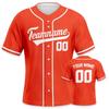 Baseballtrikot für Fans Einfaches Baseball-Shirt