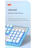 Silver Toughness L1 Wired Silent Keyboard & Waterproof Office Mouse Set