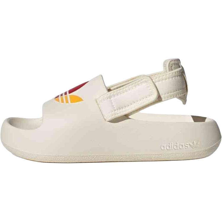 Adidas adiFOM Adilette Slide J Cream Active Purple Scarlet Kids Sneakers Cream-White Better-Scarlet JP5521