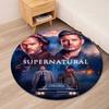 Supernatural Printed Round Rug Carpet Chair Rug Area Rug Entryway Doormats,for Office Chair Living Room Bedroom Kitchen Room.