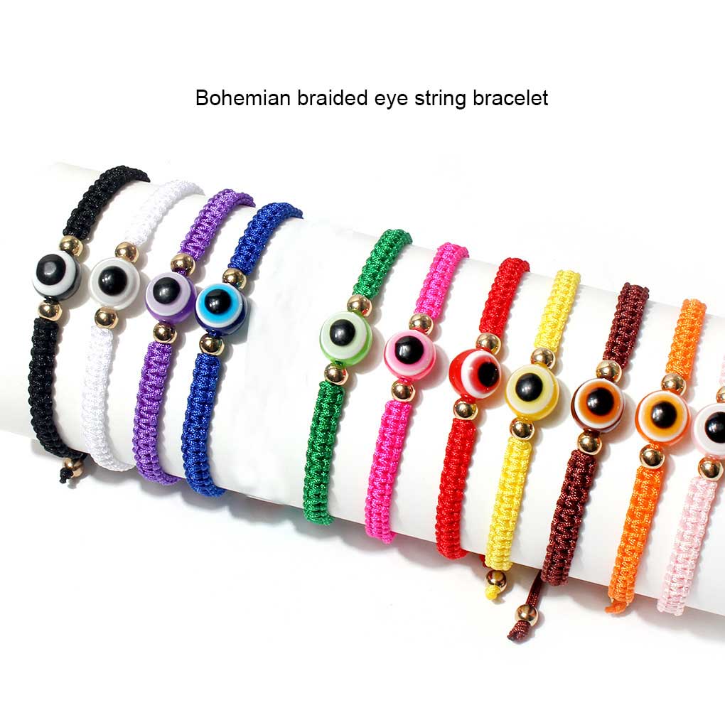 Bracelet Braided Fashion Wrist Strap Decorative Craft Wristband Hand Jewelry Handmade Handicraft Dressing Decoration