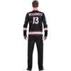 Smiffys Herren Freitag der 13. Hockey Kostüm Oberteil