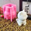 3D Cats Candle Mould Handmade Silicone Molds Soap Molds Ornament Molds Castings Molds Animal Molds Craft Supplies