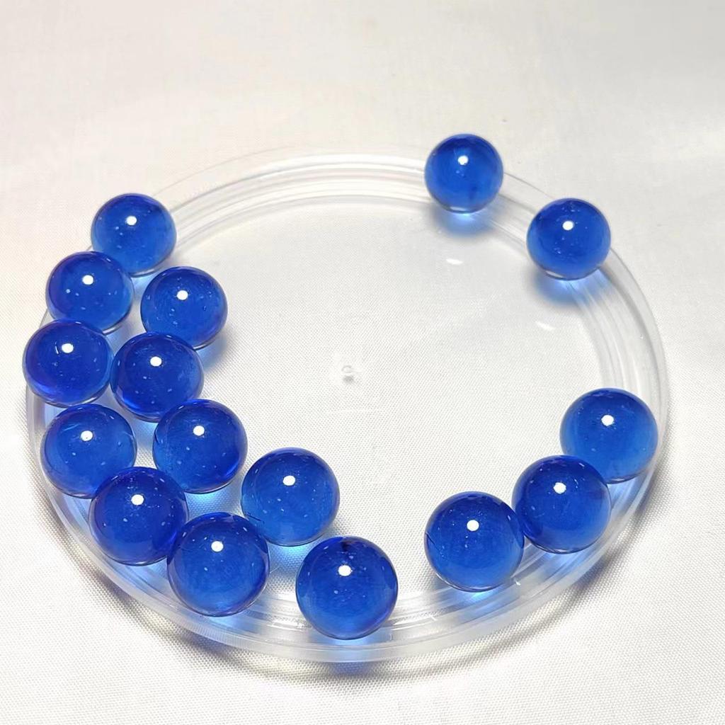 Colored Matte Frosted Glass Beads for Vase or Fish Tank Decoration