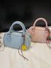 Autumn 2025 Retro Women's Lychee Grain Boston Handbag