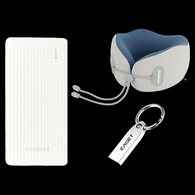 Portable Travel U-Pillow Combo Set One Size