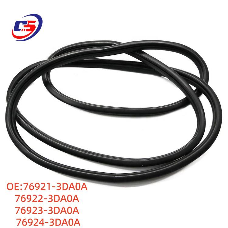 Nissan Tiida C12 (2011-2018) Door Seal Strip 76921-3DA0A 76921-3DA0A, 76922-3DA0A, 76923-3DA0A, 76924-3DA0A
