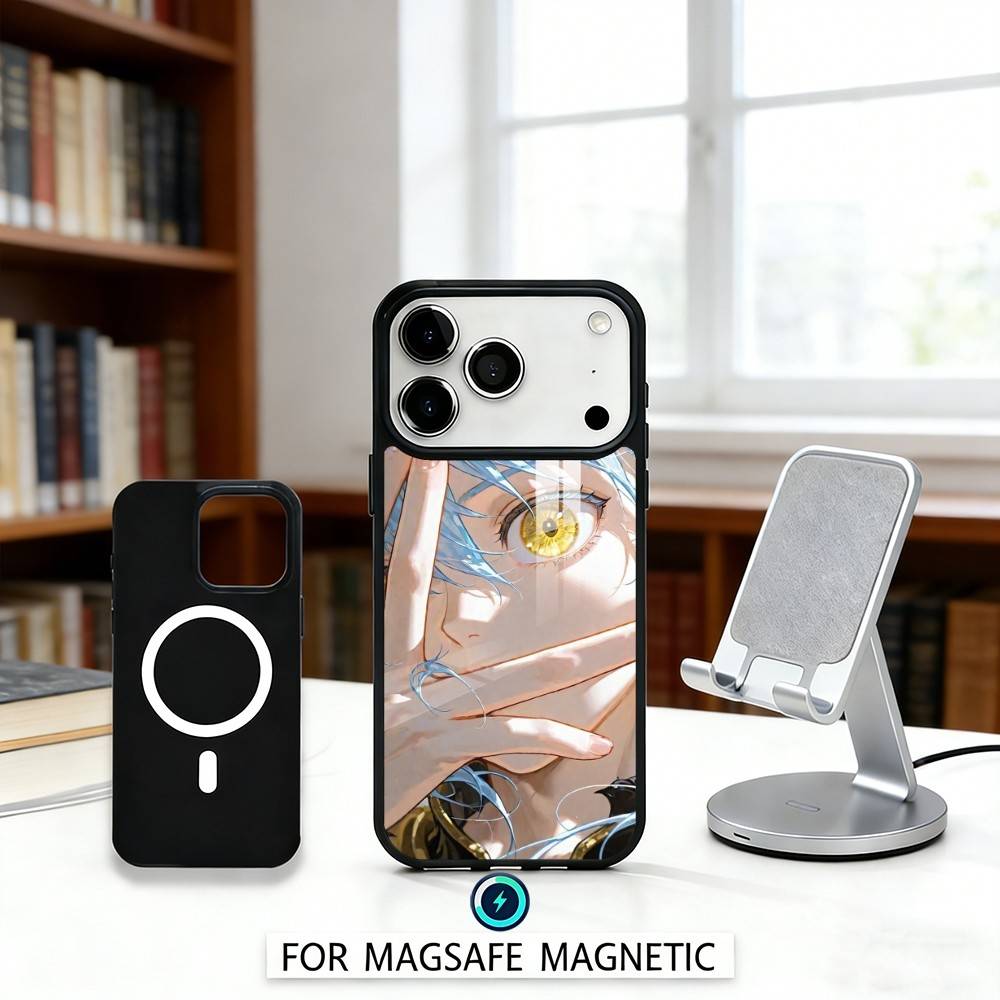 

Rimuru Tempest T-Tensei Phone Case For iPhone17,16,15,14,13,12,Pro,Max,Magnetic For Magsafe Wireless Charging iPhone11PRO