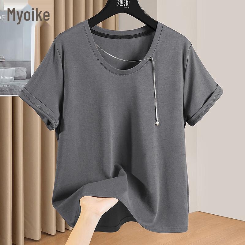 She Pool Women s 2025 Summer Loose Fit Short Sleeve T-Shirt S