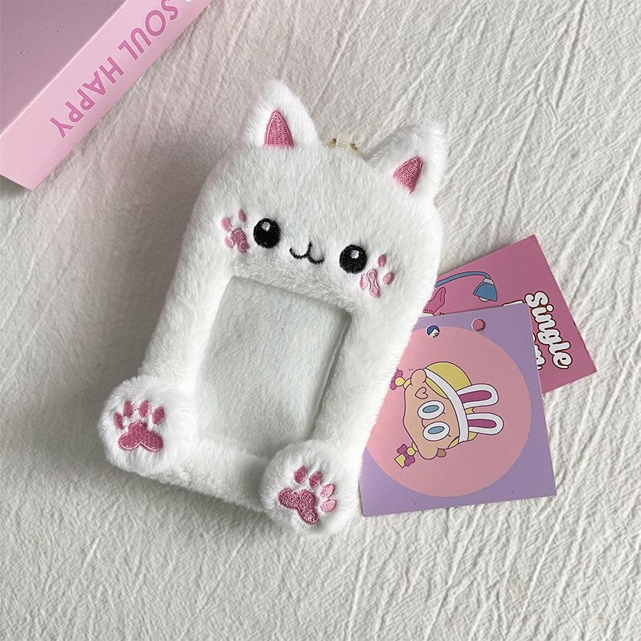 

Мультяшний брелок з твариною: 3-дюймовий прозорий тримач для карток і захисний рукав