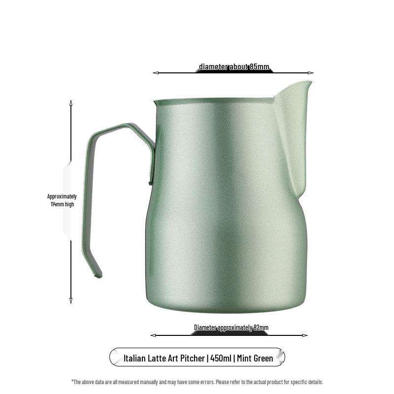 Stainless Steel Latte Art Pitcher: Milk Frothing Cup for Coffee Art