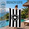 Botafogo Pride Emblem Printed Microfiber Beach Towel, Soft And Absorbent, Quick-Dry, Ideal for Summer Travel, Beach Essential, Swimming Pool