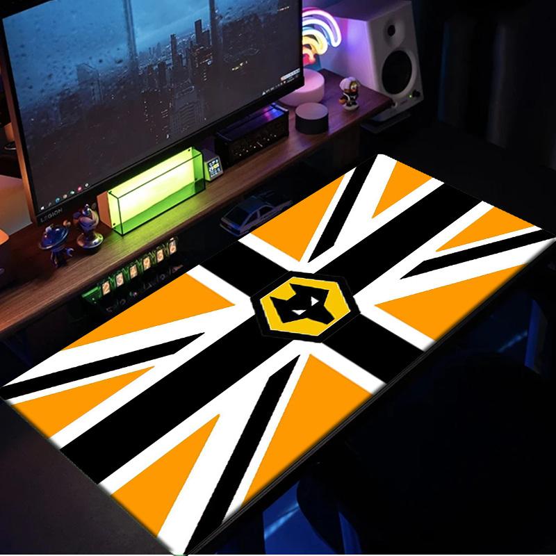 Wolf In The Night Wanderer Mauspads, Gummibasis, Mauspads für Gamer und Bürogebrauch, Gaming-Schreibtisch , Leicht zu reinigende Matte Weihnachts-Fan-Geschenke