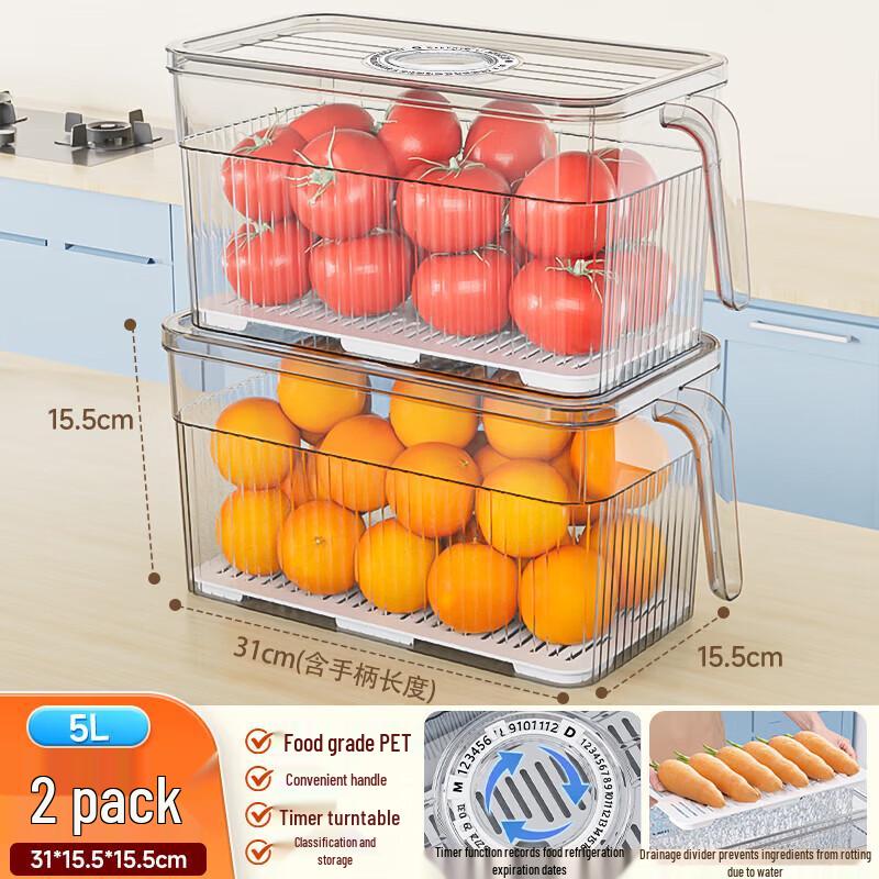 

Прозрачные контейнеры для хранения в холодильнике пищевого качества