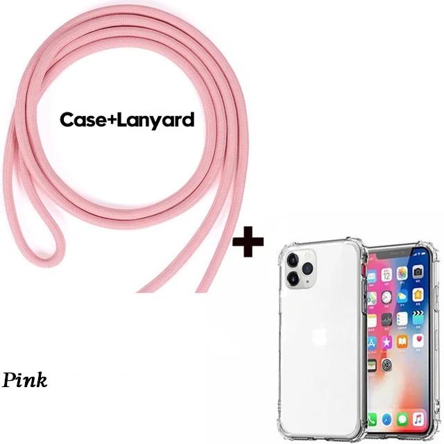 Crossbody Strap Cord Case for Samsung Galaxy A01 A72 A73 A12 A31 A41 A51 A71 A10 A40 A50 A70 A21S Necklace Funda Lanyard Coque