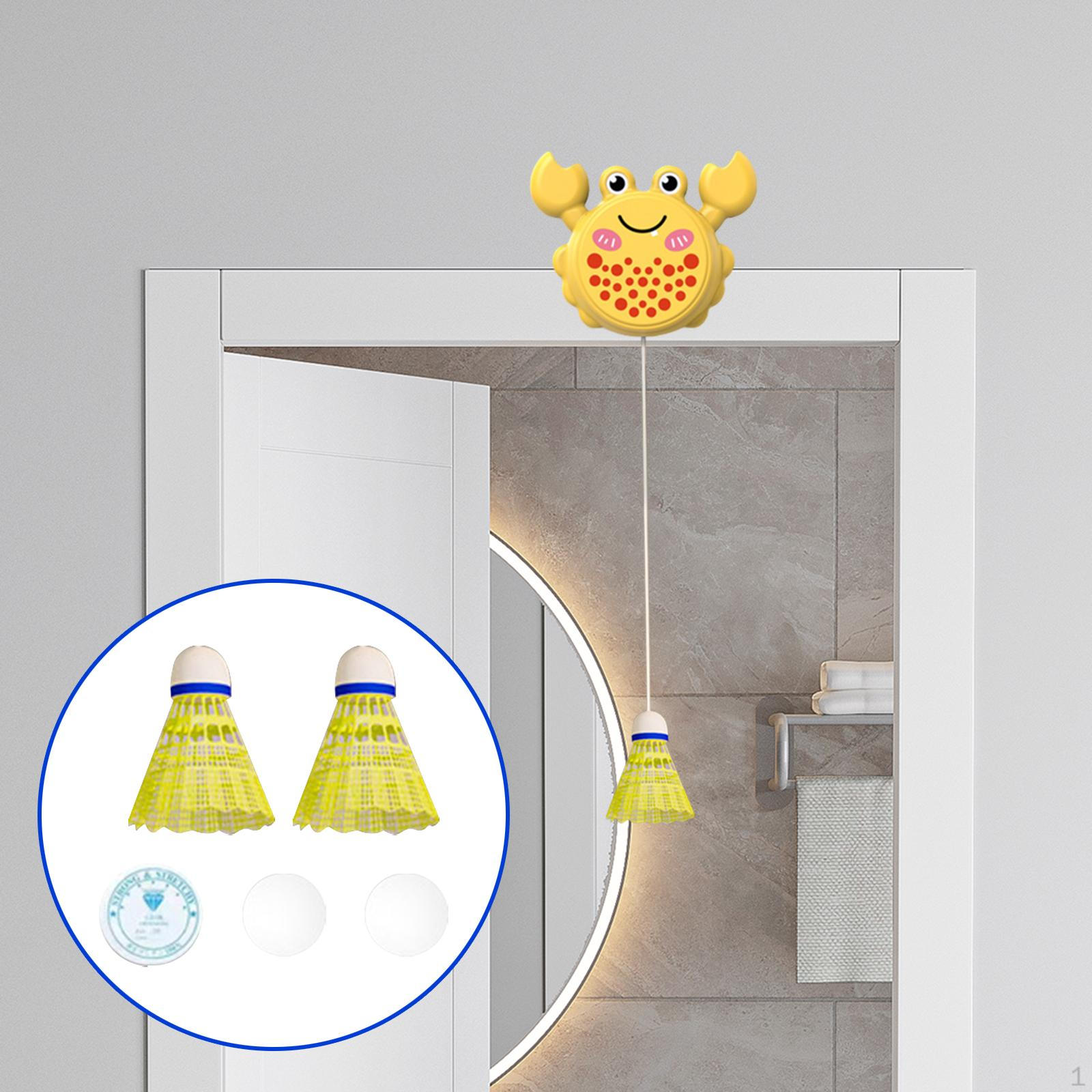 

Тренажер для бадминтона, тренировочный инструмент, 3 мяча, самостоятельная практика для игр, фитнеса