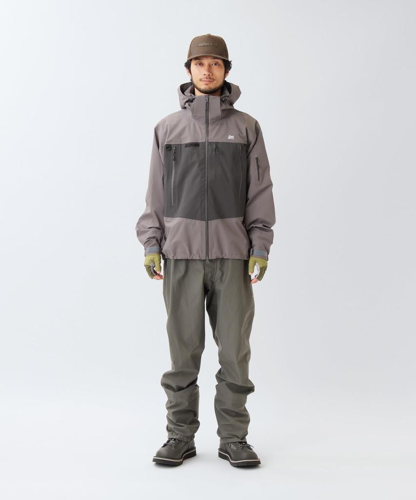 Snow Peak Milford Rain Jacket Rain Jacket Raincoat GREY L EP-JK-26SU002 Men's Women's