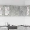Wall Mounted Kitchen Cabinet Concrete Grey 60 X 31 X 60 Cm Engineered Wood