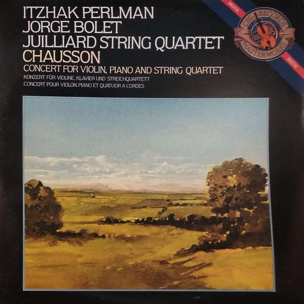 

LP Record ITZHAK PERLMAN, JORGE BOLET, JUILLI - Concert For Violin, Piano And Strin D37814 CBS Masterworks 1983 Europe Classical Used