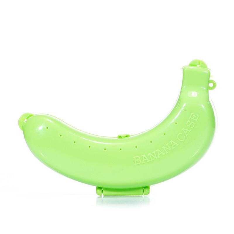 Portable Banana Protector: Travel-Friendly, Anti-Squeeze Plastic Case