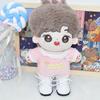 AXLUCE Plush Toy - Shoes - Plush Clothes - 20cm Leather Shoes Doll (Black & White)