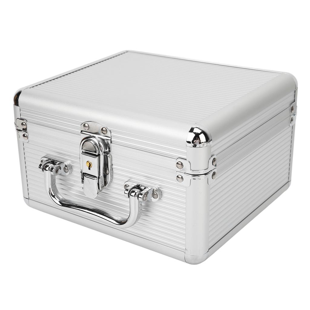 20 Bays 2.5in Hard Drive Storage Box with Safety Lock 2 Keys ABS Handle Shockproof Hard Drive Case for 2.5in Hard