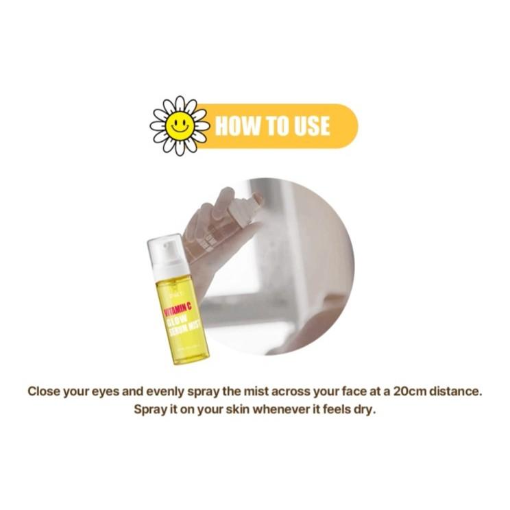 O!GETi Vitamin C Glow Serum Mist 80ml