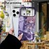 Phone Case: 2D flat, fits iPhone 18, 17, 16, 15, 14, 13, 12Pro protective case, with a sweet-cool style, perfect holiday gift for Christmas and Hallow