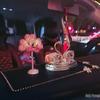 Luxury Crystal Swan Car Perfume Set for Women - Elegant Interior Decoration
